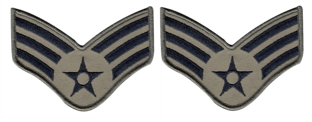 U.S. Air Force Chevrons for Enlisted - ABU USAF Rank CLOSEOUT Buy Now and SAVE