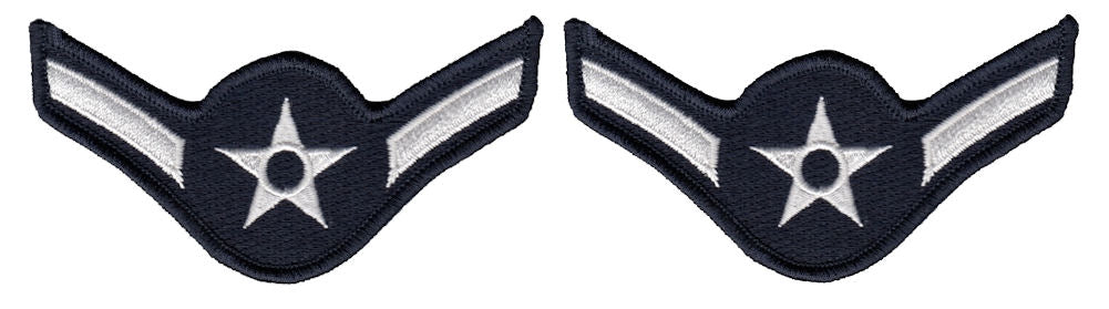 U.S. Air Force Chevrons for Enlisted - Dress Uniform USAF Rank