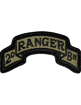 75th Ranger Regiment 2nd Battalion Multicam OCP Scroll
