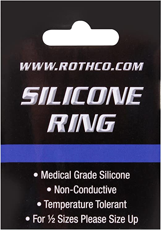 Thin Blue Line Silicone Ring