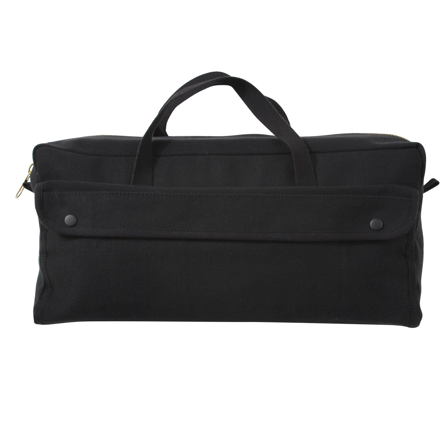 Rothco Canvas Jumbo Tool Bag With Brass Zipper Black