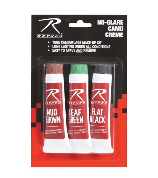 Woodland Camo Face Paint Creme Tubes