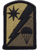 82nd Sustainment Brigade OCP Patch with Hook Fastener