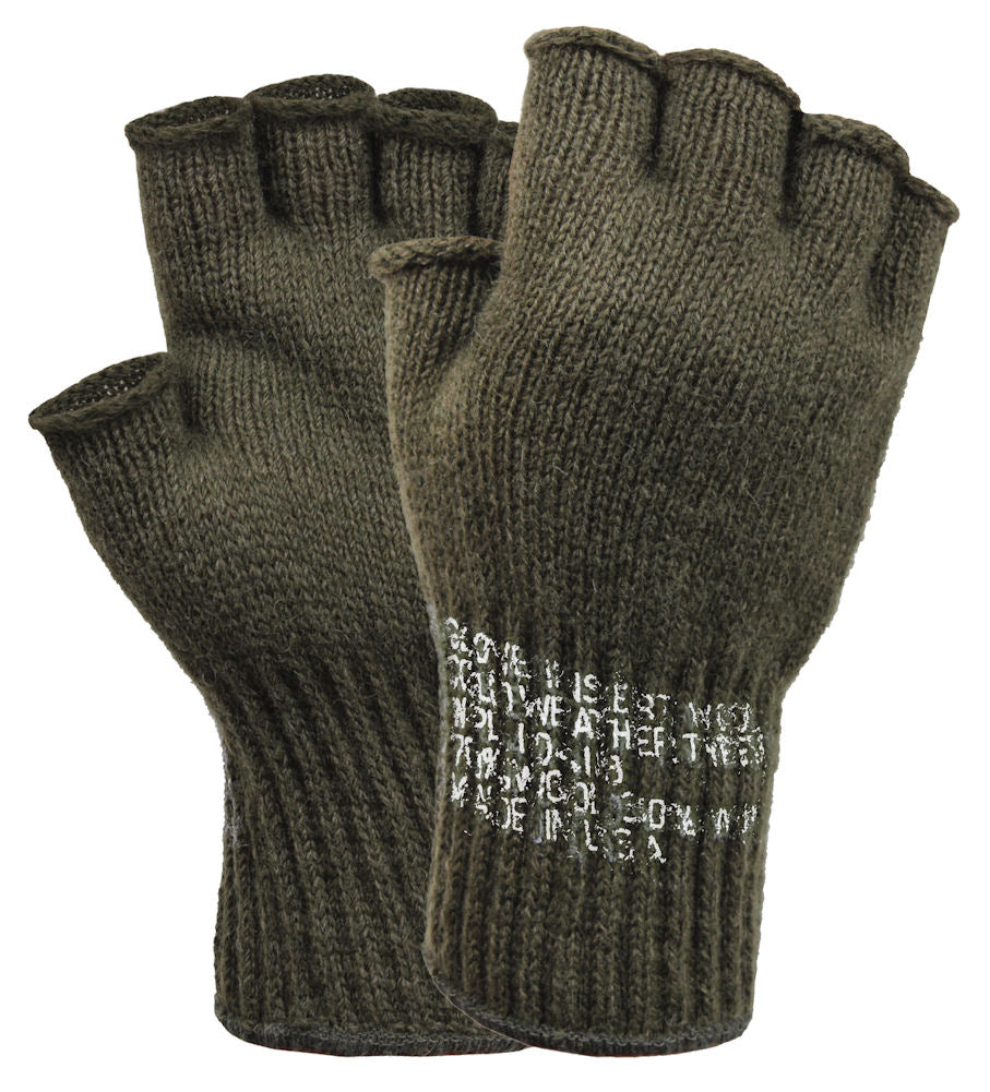 Rothco Fingerless Wool Gloves