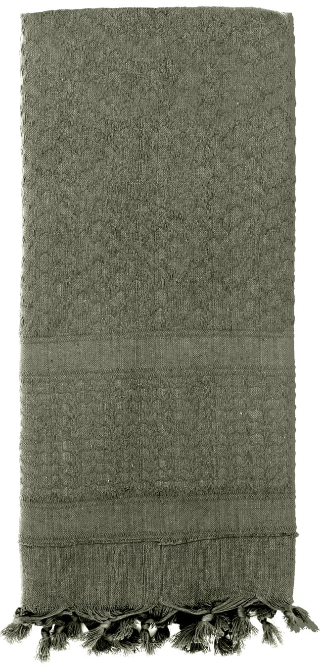 Rothco Solid Color Shemagh Tactical Desert Scarf - Various Colors
