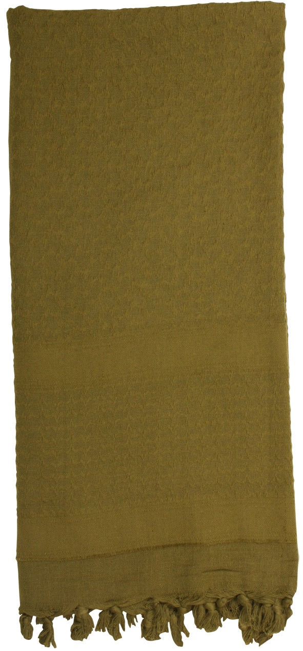 Rothco Solid Color Shemagh Tactical Desert Scarf - Various Colors