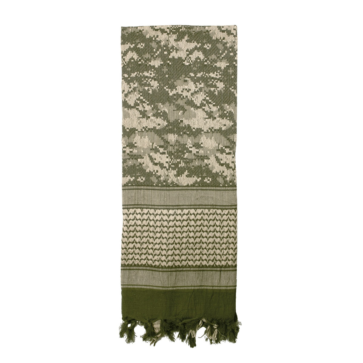 Rothco Digital Camo Shemagh Tactical Desert Keffiyeh Scarf - ACU Digital Camo