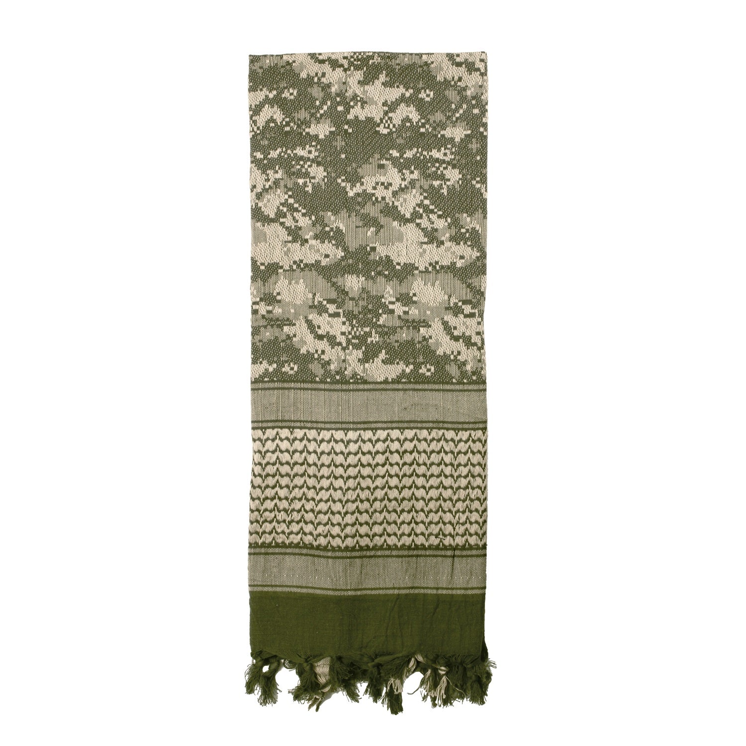 Rothco Digital Camo Shemagh Tactical Desert Keffiyeh Scarf - ACU Digital Camo