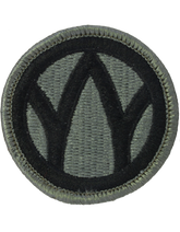 89th Infantry Division ACU Patch Foliage Green - Closeout Great for Shadow Box