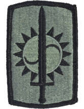 8th Military Police Brigade ACU Patch Foliage Green - Closeout Great for Shadow Box