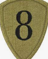 8th Personnel Command OCP Patch - U.S. Army Patch