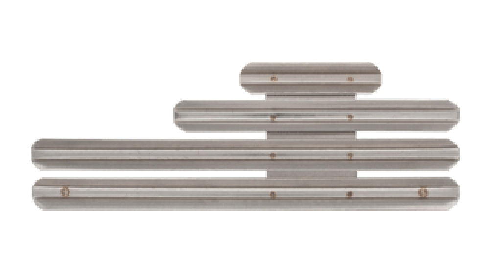 Ribbon Bar Holder No Gap - Staggered Right - 9 Ribbons