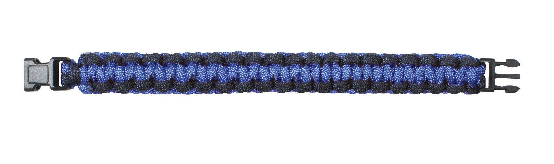 Rothco Paracord Bracelet - Blue and Black