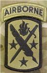95th Civil Affairs Brigade OCP Multicam Patch with AIRBORNE TAB