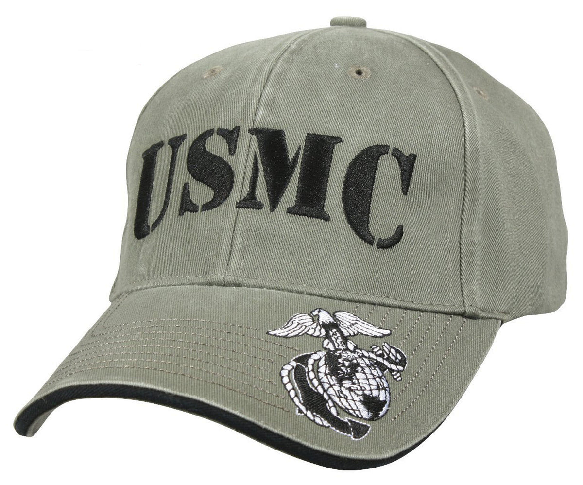 Rothco Deluxe Vintage USMC Embroidered Low Pro Cap