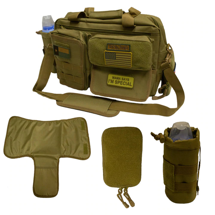 Trooper Clothing Tactical Diaper Bag Set