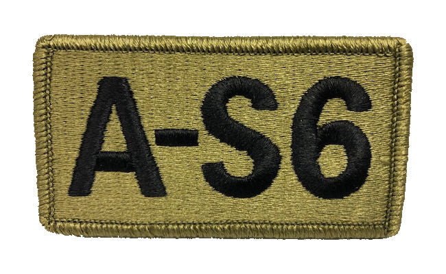 A-S6 OCP Patch - U.S. Army Patch