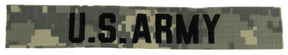 ACU Name Tape - Army and Air Force