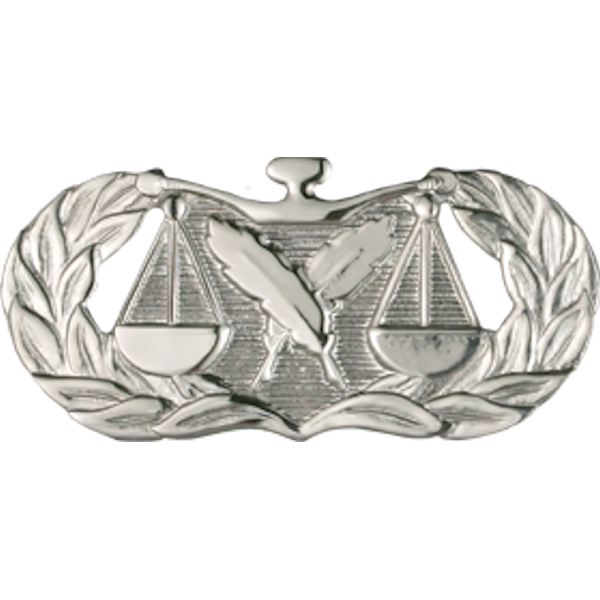 Air Force Badge - Paralegal Basic