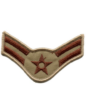 U.S. Air Force Chevrons for Enlisted - Desert DCU USAF Rank