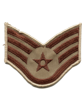 U.S. Air Force Chevrons for Enlisted - Desert DCU USAF Rank