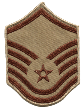 U.S. Air Force Chevrons for Enlisted - Desert DCU USAF Rank
