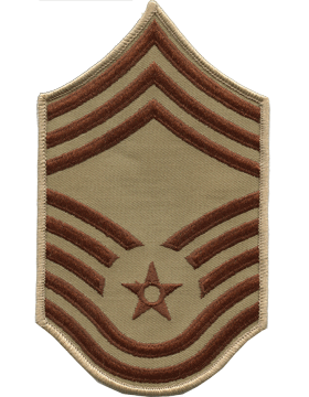 U.S. Air Force Chevrons for Enlisted - Desert DCU USAF Rank