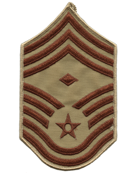U.S. Air Force Chevrons for Enlisted - Desert DCU USAF Rank
