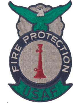 USAF Fire Protection Badge - Engineer One Bugle - CLOSEOUT!