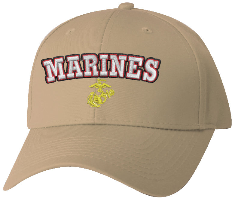 CLEARANCE - 3D U.S. MARINES Ballcaps - Made In USA
