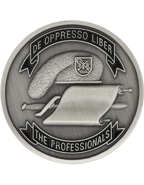 5th Special Forces Vietnam Challenge Coin - Pewter with Enamel