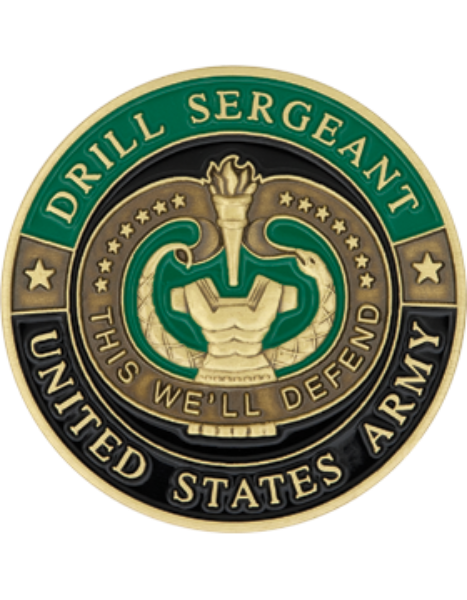 Drill Sergeant Challenge Coin