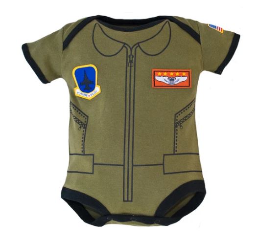 Trooper Flight Suit Baby Bodysuit