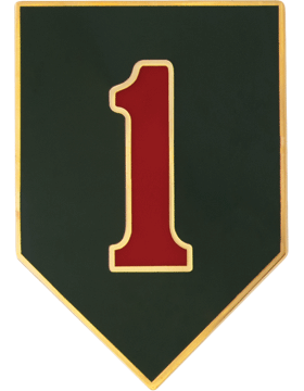 1st Infantry Division CSIB - Army Combat Service Identification Badge