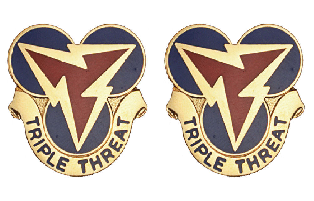 3rd Signal Brigade Distinctive Unit Insignia - Pair