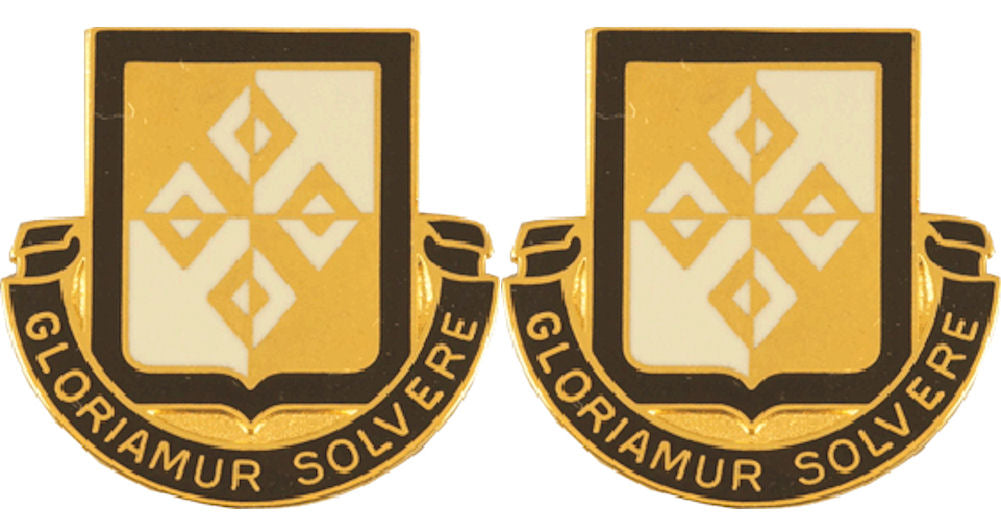 4th Finance Battalion Distinctive Unit Insignia - Pair