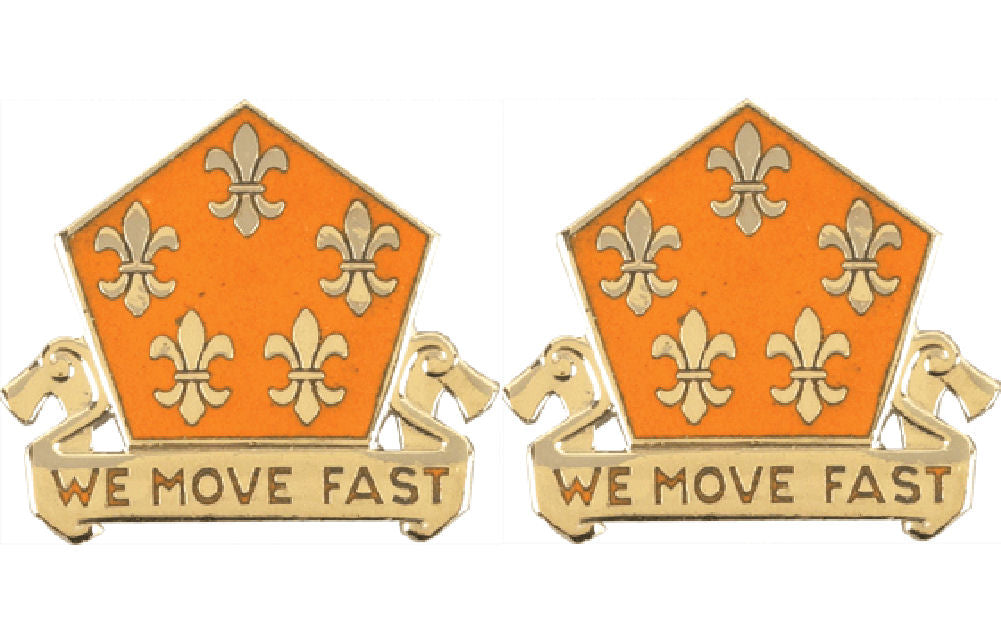 5th Signal Battalion Distinctive Unit Insignia - Pair