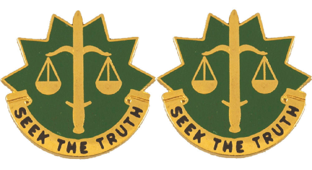 6th Military Police MP Distinctive Unit Insignia - Pair