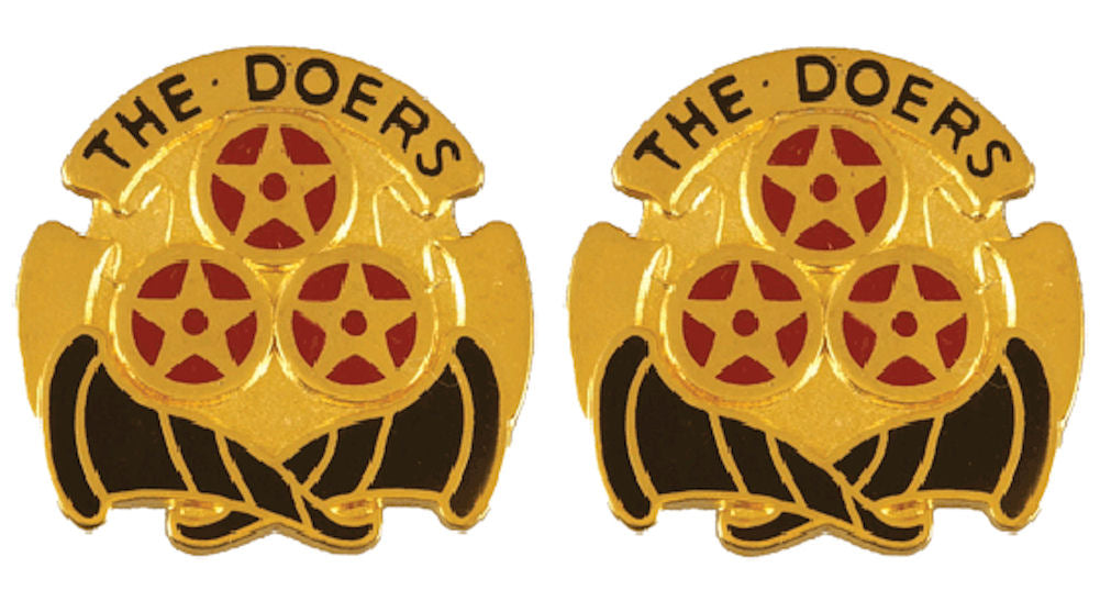 6th Transportation Battalion Distinctive Unit Insignia - Pair