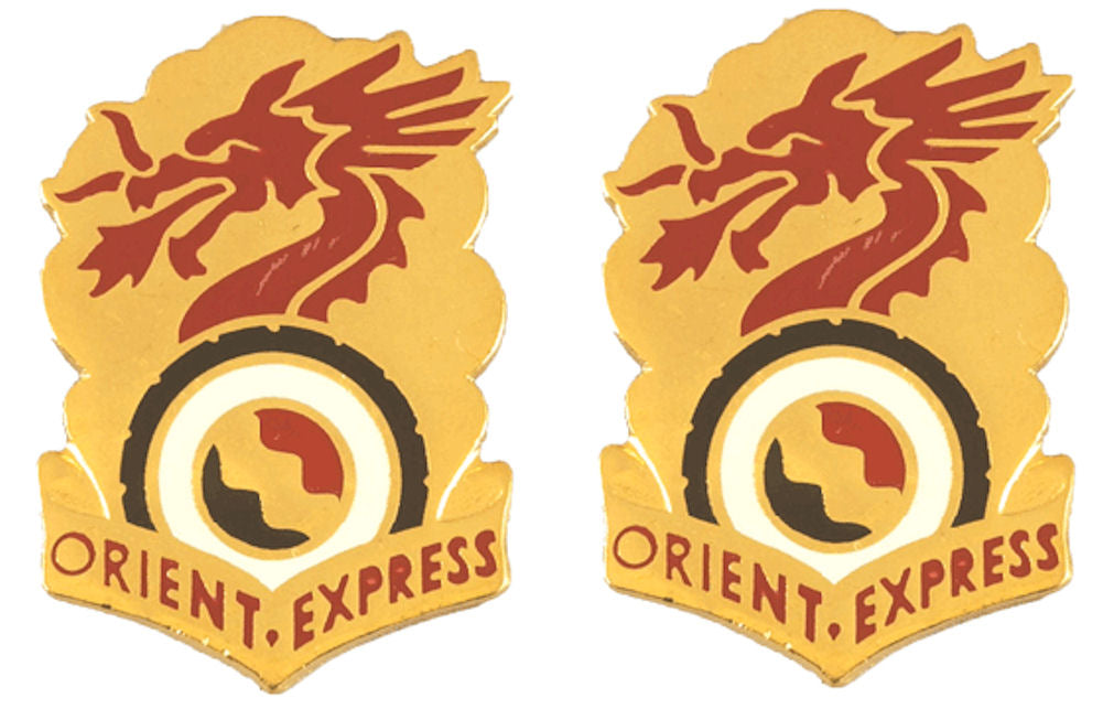 7th Transportation Battalion Distinctive Unit Insignia - Pair