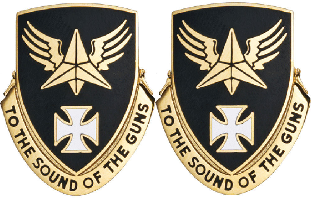 8th Aviation Battalion Distinctive Unit Insignia - Pair - TO THE SOUND OF THE GUNS