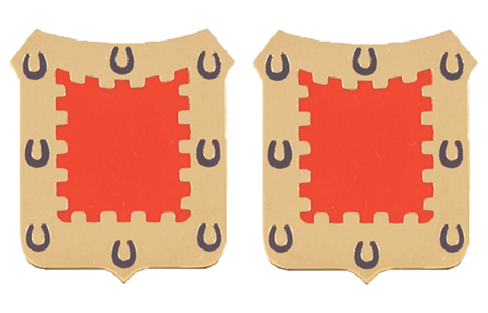 8th Engineering Battalion Distinctive Unit Insignia - Pair