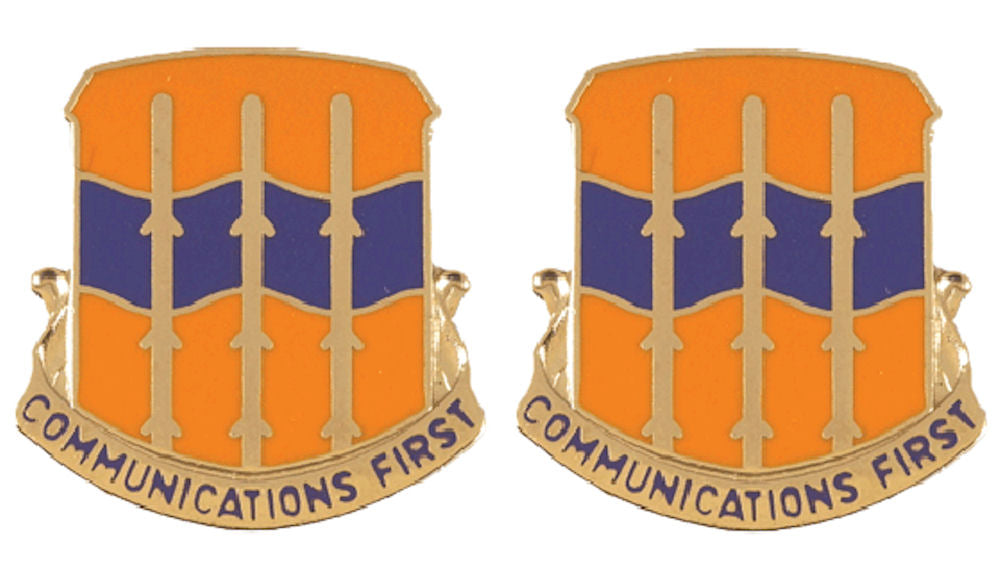 16th Signal Battalion Distinctive Unit Insignia - Pair
