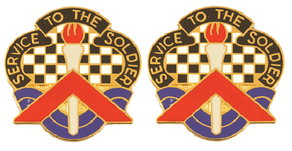 18th Personnel & Administration Distinctive Unit Insignia - Pair