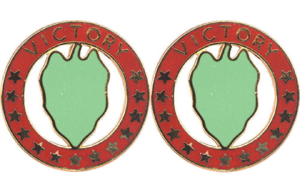 24th Infantry Division Distinctive Unit Insignia - Pair