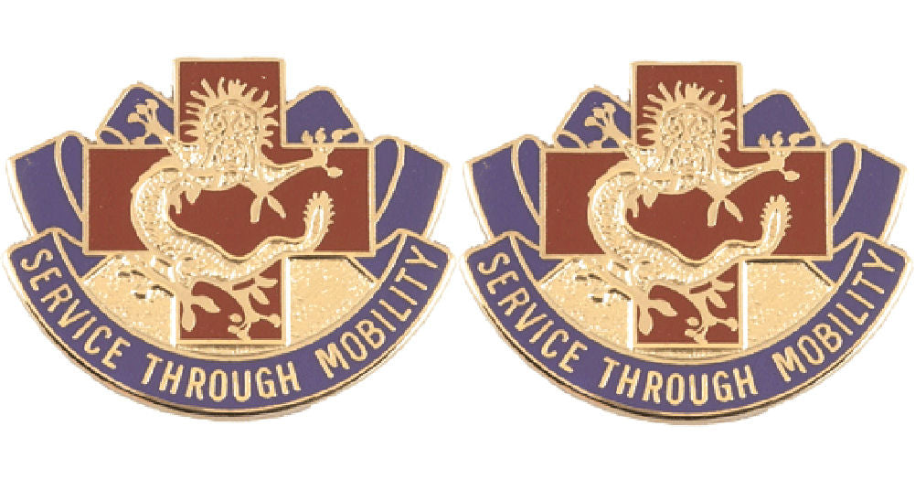 28th Hospital Distinctive Unit Insignia - Pair