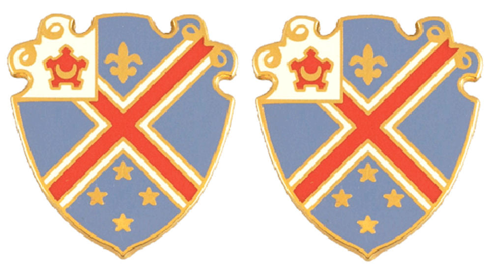 29th Engineering Battalion Distinctive Unit Insignia - Pair