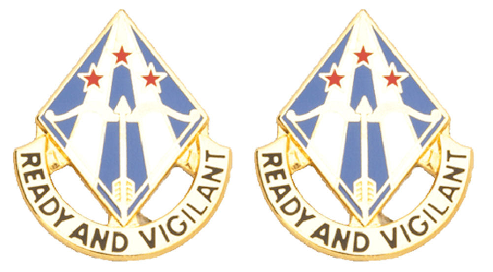 31st Air Defense Artillery Brigade Distinctive Unit Insignia - Pair