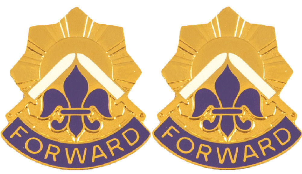 32nd Infantry Brigade Distinctive Unit Insignia - Pair