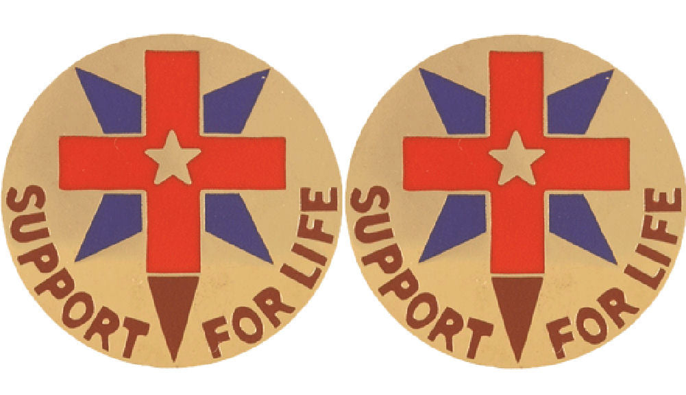 32nd Medical Unit Distinctive Unit Insignia - Pair